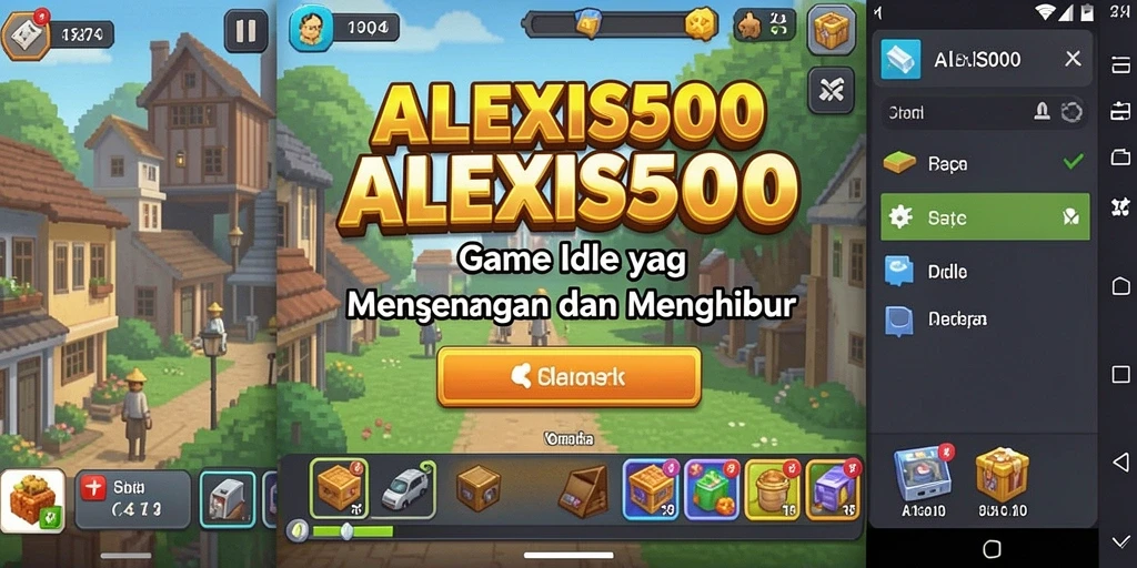 Gameplay ALEXIS500 yang menarik dan interaktif.