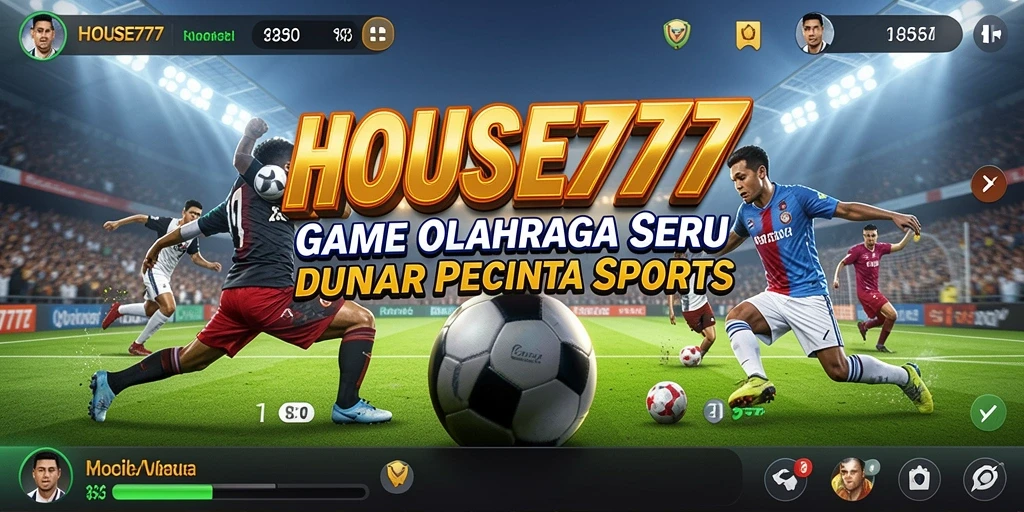 Gameplay menarik di HOUSE777 menunjukkan aksi olahraga yang seru.