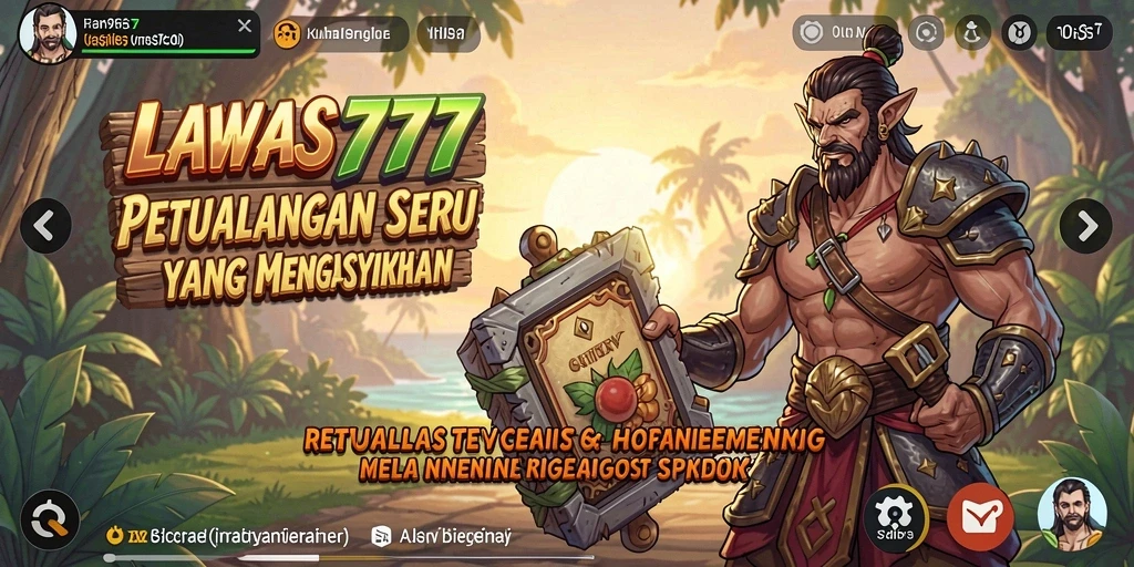 Tampilan gameplay <strong>LAWAS777</strong> yang seru dalam petualangan mendebarkan.