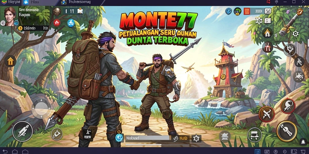 Tampilan gameplay seru dan mendebarkan di dunia Open World.