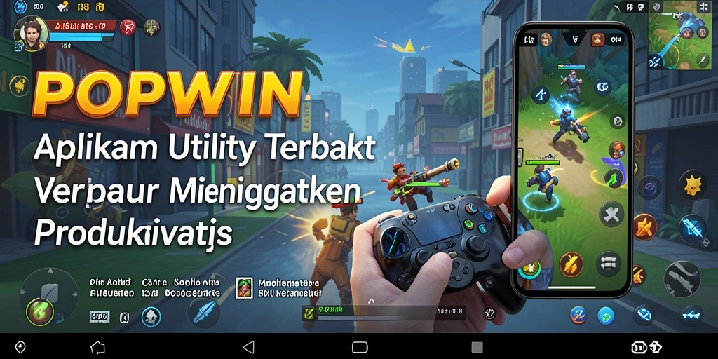 Screenshot utama POPWIN menampilkan fitur pengelolaan tugas yang efisien.