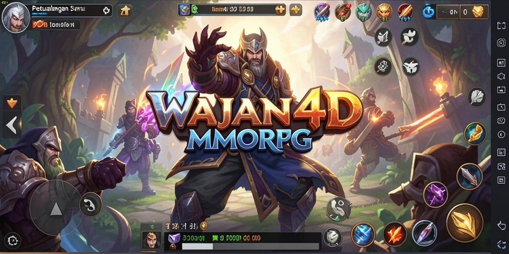 Tampilan gameplay seru dari <strong>WAJAN4D</strong> yang memukau.